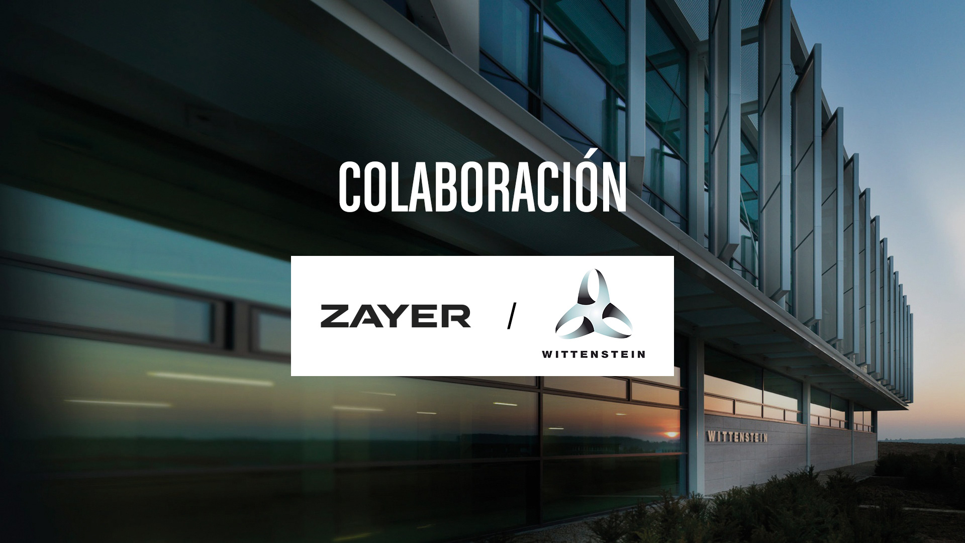 SUCCESSFUL PARTNERSHIP BETWEEN WITTENSTEIN AND ZAYER